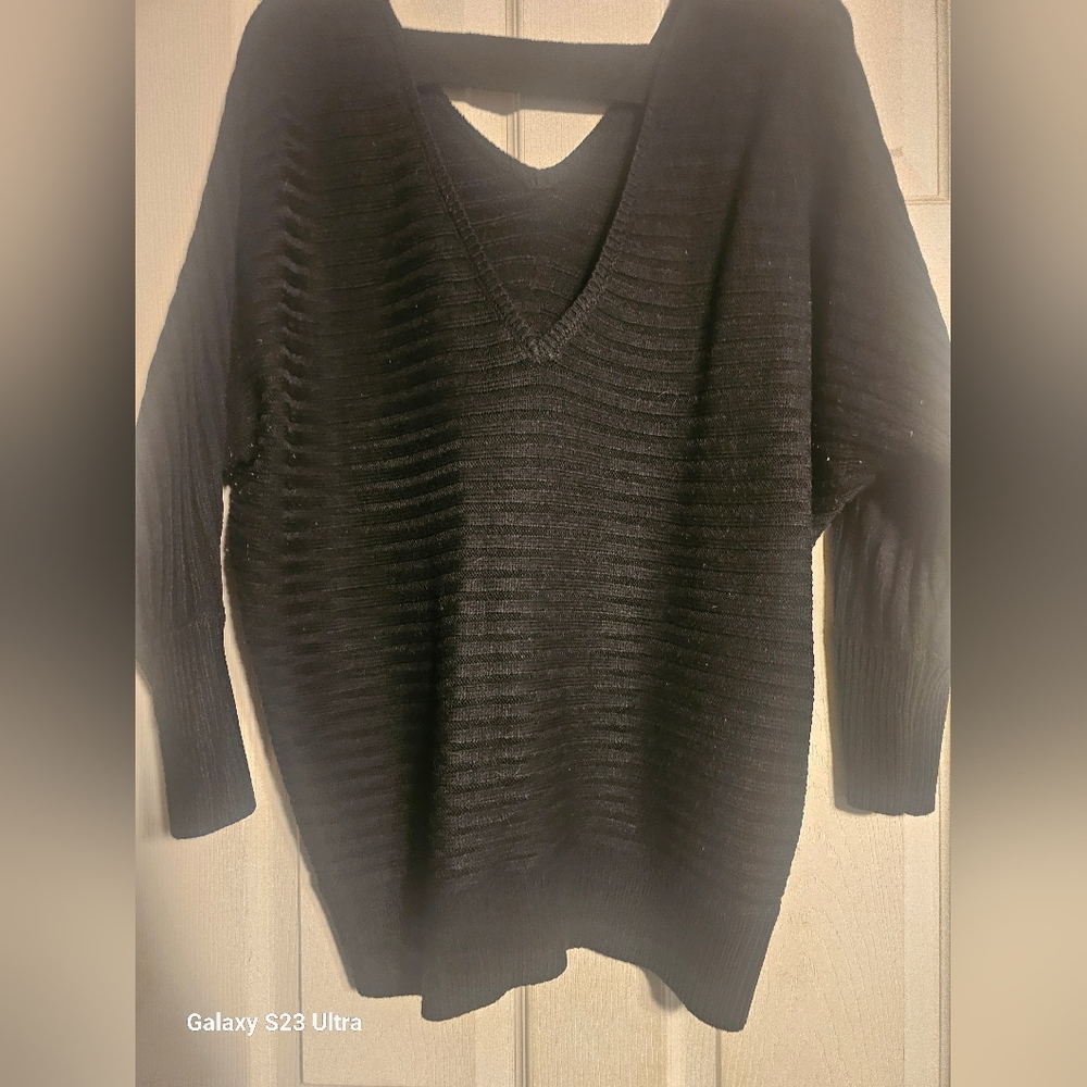 Black sweater